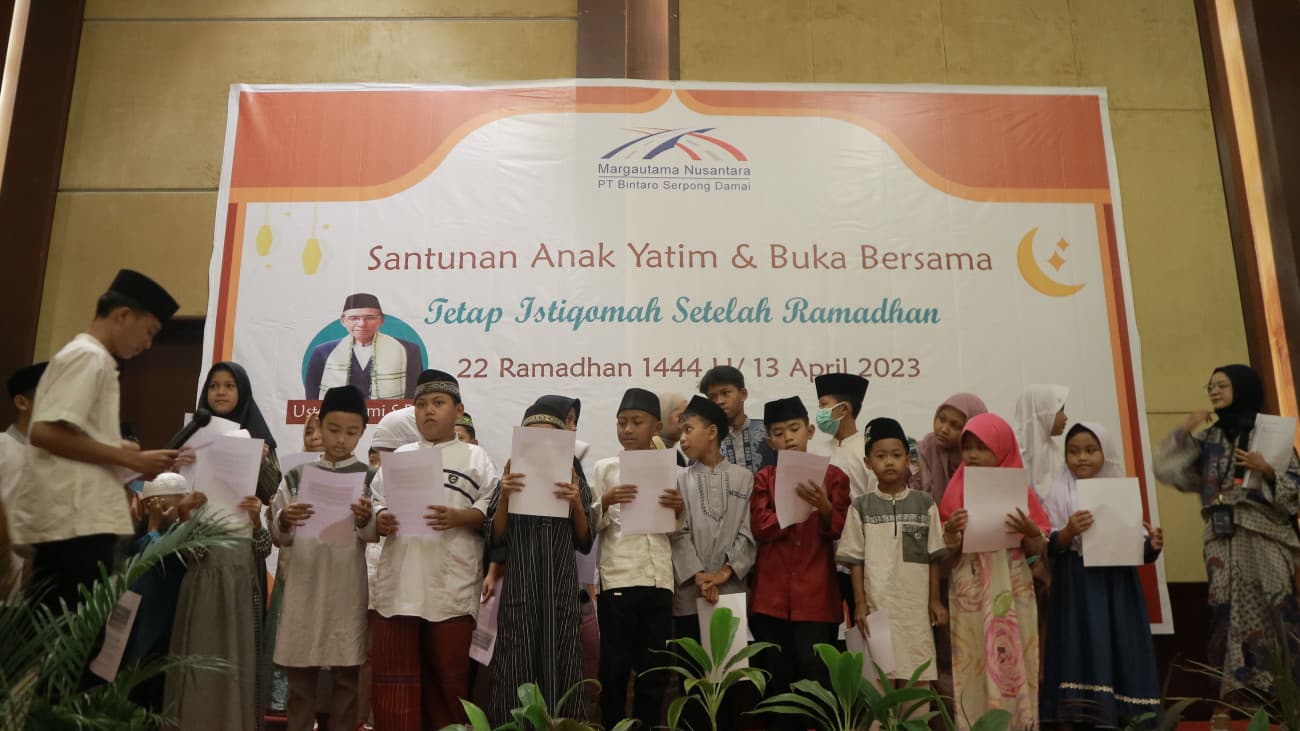 SANTUNAN ANAK YATIM PIATU TAHUN 2023 DAN BUKA BERSAMA DENGAN RELASI